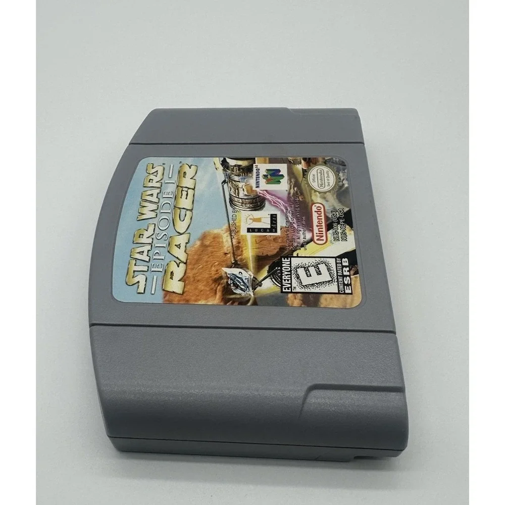 STAR WARS EPISODE 1 RACER NINTENDO 64 N64 AUTHENTIC CART TESTED WORKS + MANUAL